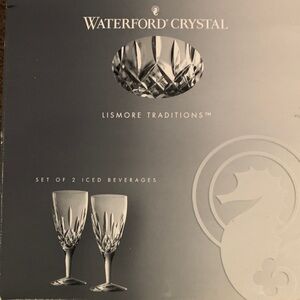 Waterford Crystal Lismore Traditions Iced Beverage Glasses